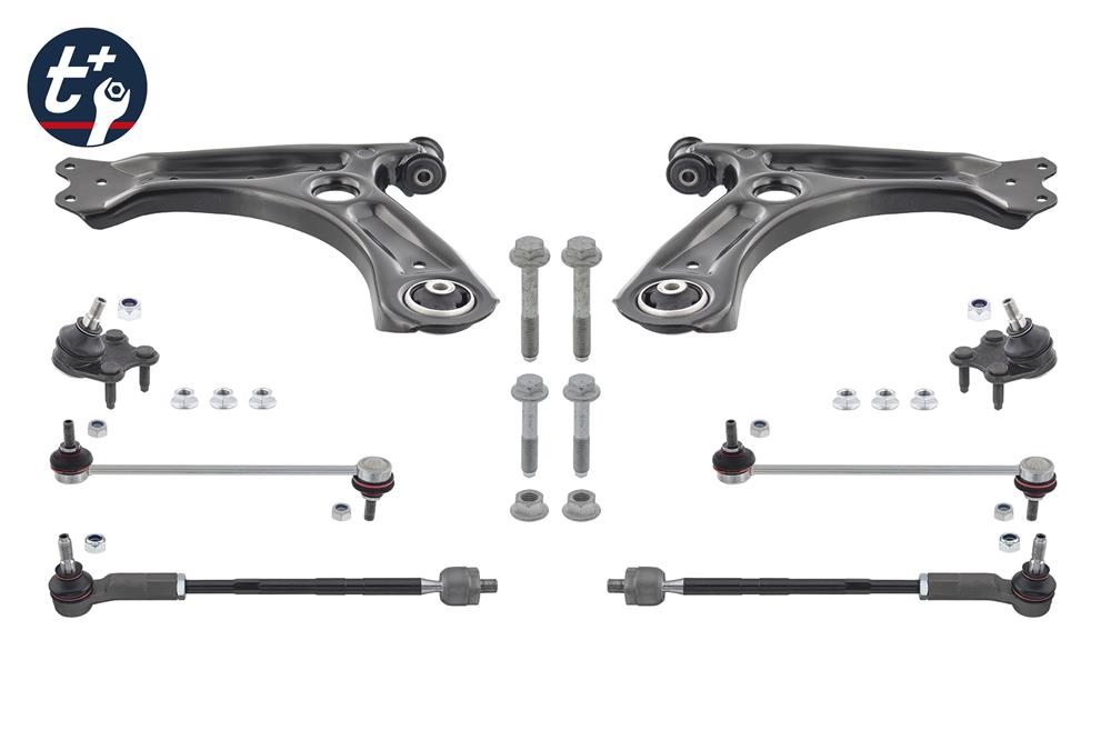 TOPRAN Bærearmssæt 118426 foraksel for VW