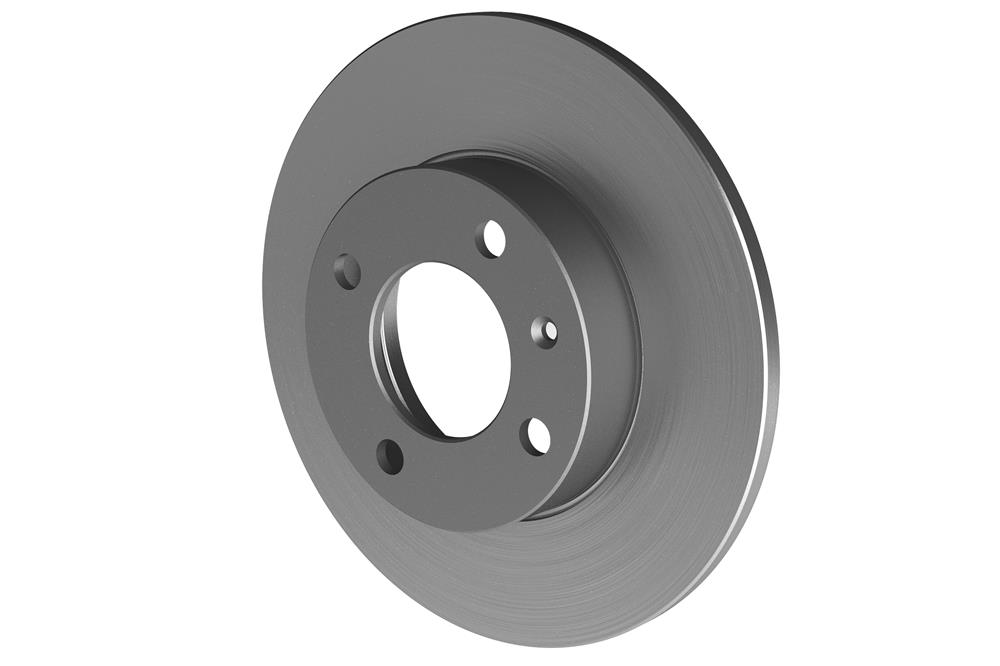 TOPRAN Bremseskive 104164 foraksel fuld 239mm 10mm for VW CUPRA