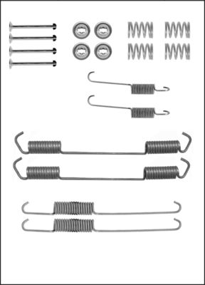 TRISCAN Tilbehørssæt, bremsebakker 8105102550