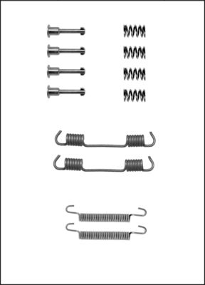 TRISCAN Tilbehørssæt, parkeringsbremsebakker 8105112582