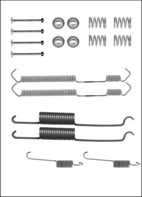 TRISCAN Tilbehørssæt, bremsebakker 8105152553