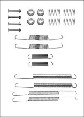 TRISCAN Tilbehørssæt, bremsebakker 8105292548