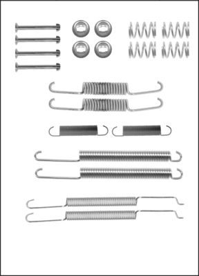 TRISCAN Tilbehørssæt, bremsebakker 8105292574