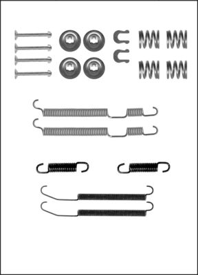 TRISCAN Tilbehørssæt, bremsebakker 8105422579