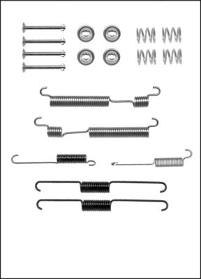 TRISCAN Tilbehørssæt, bremsebakker 8105432005