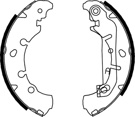 TRISCAN Bremsebakkesæt 810016006 for FORD MAZDA