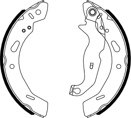 TRISCAN Bremsebakkesæt 810016013 for FORD ASIA & OCEANIA FORD