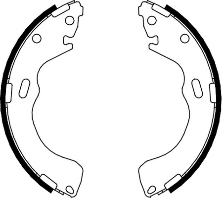 TRISCAN Bremsebakkesæt 810050616 for FORD MAZDA