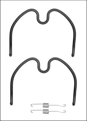 TRISCAN Tilbehørssæt, bremsebakker 8105102607