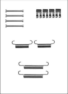 TRISCAN Tilbehørssæt, parkeringsbremsebakker 8105152560