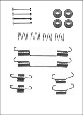 TRISCAN Tilbehørssæt, bremsebakker 8105172466
