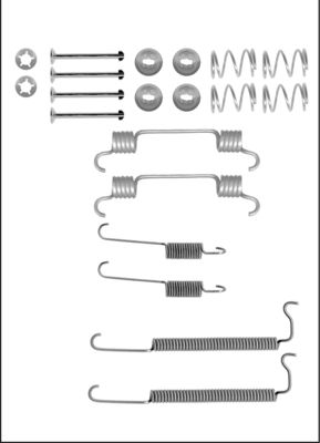 TRISCAN Tilbehørssæt, bremsebakker 8105212002