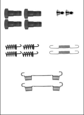 TRISCAN Tilbehørssæt, parkeringsbremsebakker 8105232562