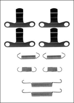TRISCAN Tilbehørssæt, parkeringsbremsebakker 8105272007