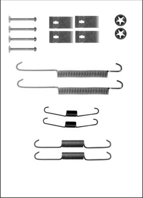 TRISCAN Tilbehørssæt, bremsebakker 8105692002