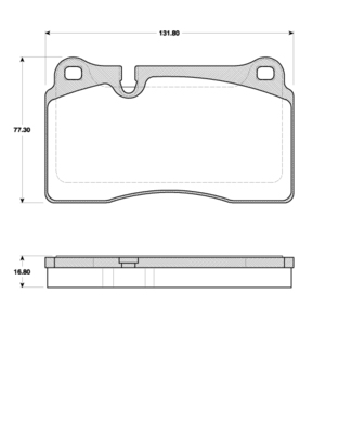 TRISCAN Bremseklodser 8110 10561 for VW
