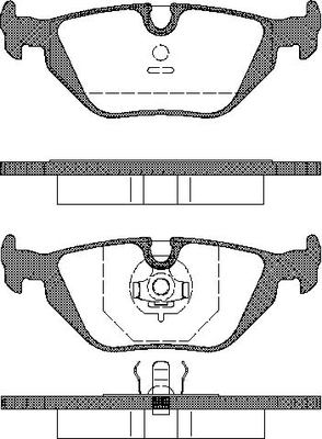 TRISCAN Bremseklodser 8110 11001 for BMW