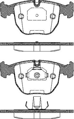 TRISCAN Bremseklodser 8110 11006 for BMW ALPINA