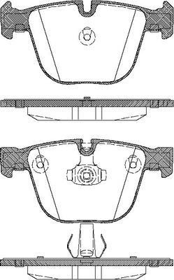 TRISCAN Bremseklodser 8110 11018 for BMW