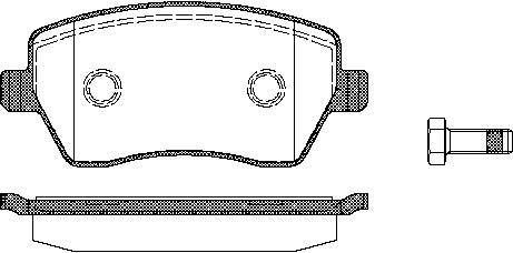 TRISCAN Bremseklodser 8110 14039 for MERCEDES-BENZ DACIA NISSAN RENAULT