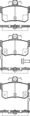 TRISCAN Bremseklodser 8110 17011 for MG ROVER