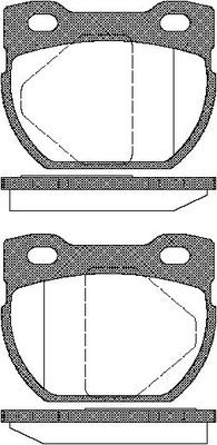 TRISCAN Bremseklodser 8110 17013 for LAND ROVER