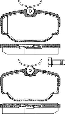 TRISCAN Bremseklodser 8110 17015 for LAND ROVER