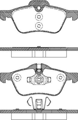 TRISCAN Bremseklodser 8110 17017 for MINI