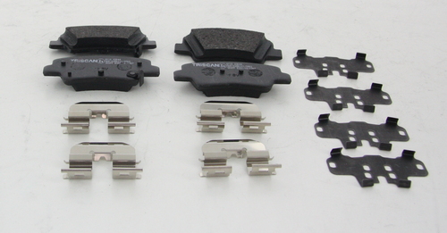 TRISCAN Bremseklodssæt, parkeringsbremse 811043044 for SSANGYONG HYUNDAI KIA