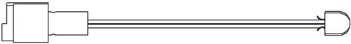 TRISCAN Slidindikator, bremsebelægning 811511003 for BMW