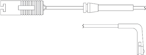 TRISCAN Slidindikator, bremsebelægning 811511016 for BMW