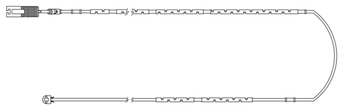 TRISCAN Slidindikator, bremsebelægning 811511018 for BMW