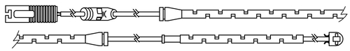 TRISCAN Slidindikator, bremsebelægning 811511020 for BMW