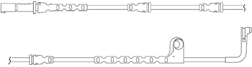 TRISCAN Slidindikator, bremsebelægning 811511038 for BMW