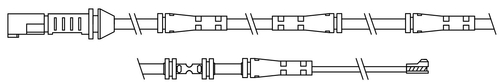TRISCAN Slidindikator, bremsebelægning 811511060 for BMW