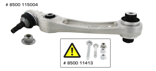 TRISCAN Bærearm, hjulophæng 8500115004 for BMW