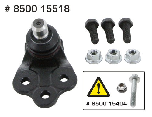 TRISCAN Bærekugle 850015518 for JEEP