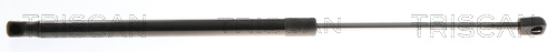 TRISCAN Gasfjeder, kuffert-/lastrum 8710 292078 for VW