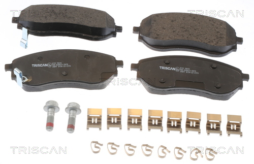 TRISCAN Bremseklodser 8110 10616 for MERCEDES-BENZ NISSAN