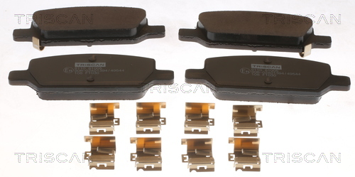 TRISCAN Bremseklodser 8110 81005 for TESLA