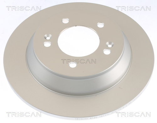 TRISCAN Bremseskive 8120 18137C fuld 284mm 10mm for KIA