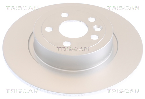 TRISCAN Bremseskive 8120 17146C fuld 317mm 10mm for LAND ROVER