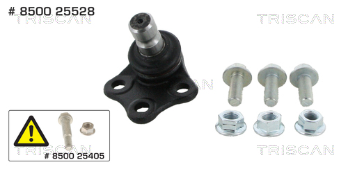 TRISCAN Bærekugle 850025528 for RENAULT