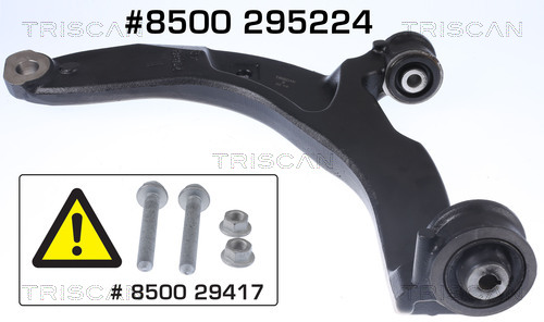 TRISCAN Bærearm, hjulophæng 8500295224 for VW