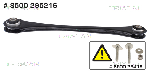 TRISCAN Bærearm, hjulophæng 8500295216 for VW