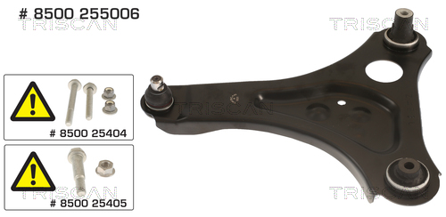 TRISCAN Bærearm, hjulophæng 8500255006 for RENAULT SMART