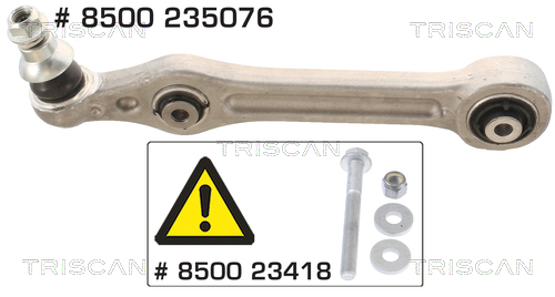 TRISCAN Bærearm, hjulophæng 8500235076 for MERCEDES-BENZ