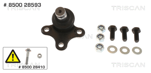 TRISCAN Bærekugle 850028593 for VAUXHALL