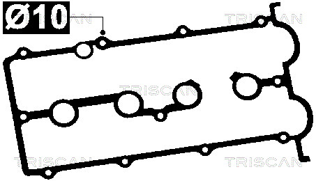 TRISCAN Pakning, Ventildæksel 5154051 for FORD BYD MAZDA