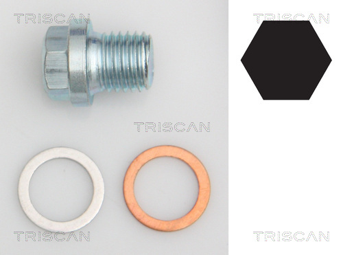 TRISCAN Skrueprop, bundkar 9500 1011 for MERCEDES-BENZ BMW FIAT